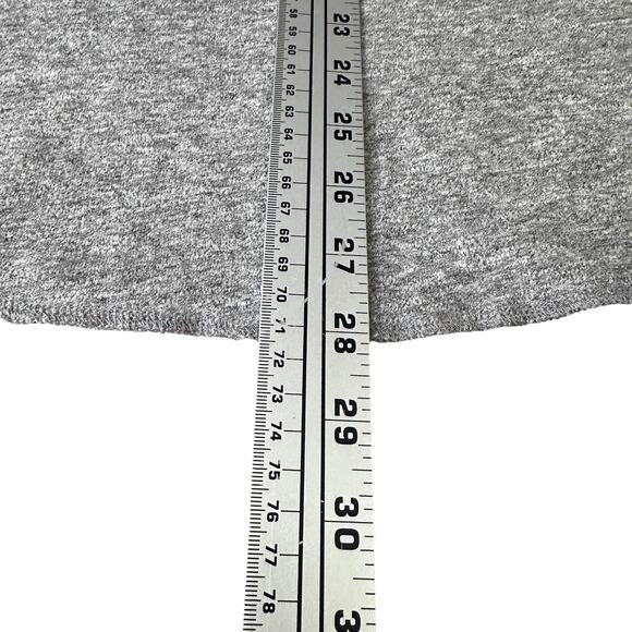 Marine Layer Henley Shirt Men's Marge M/L Heather Gray Rayon Long Sleeve - Picture 10 of 10